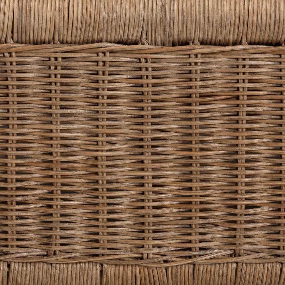 bali & pari  - Kalisha Daybed in Greywash - Kalisha-Grey/Rattan-Daybed view 6
