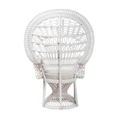 bali & pari - Kallima Chair in White - WS042-Solid White Rattan-CC view 4