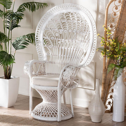 bali & pari - Kallima Chair in White - WS042-Solid White Rattan-CC view 8