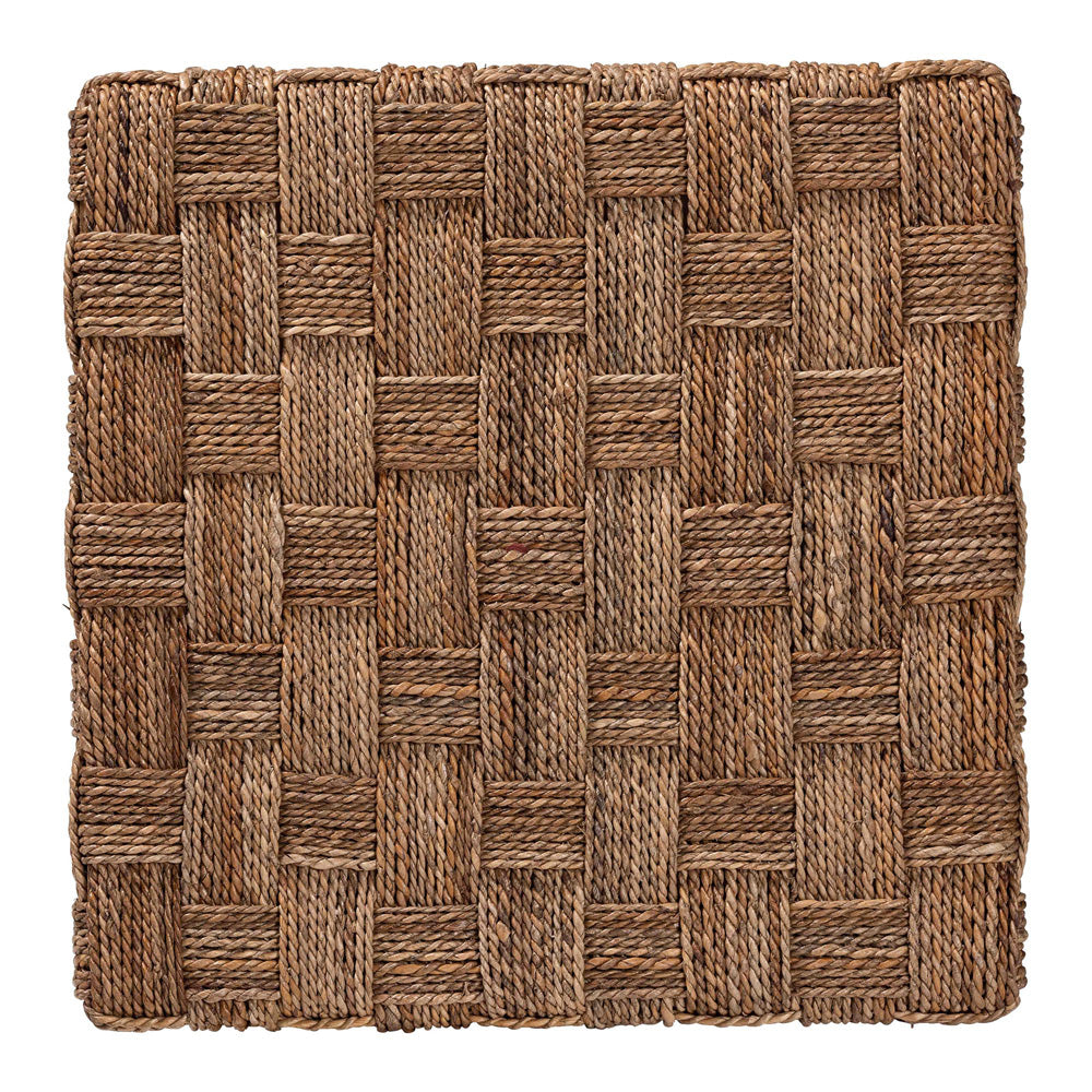 bali & pari - Karina End Table in Natural Seagrass/Light Brown - KARINA-Seagrass-ET view 3