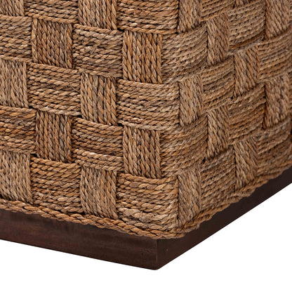 bali & pari - Karina End Table in Natural Seagrass/Light Brown - KARINA-Seagrass-ET view 5