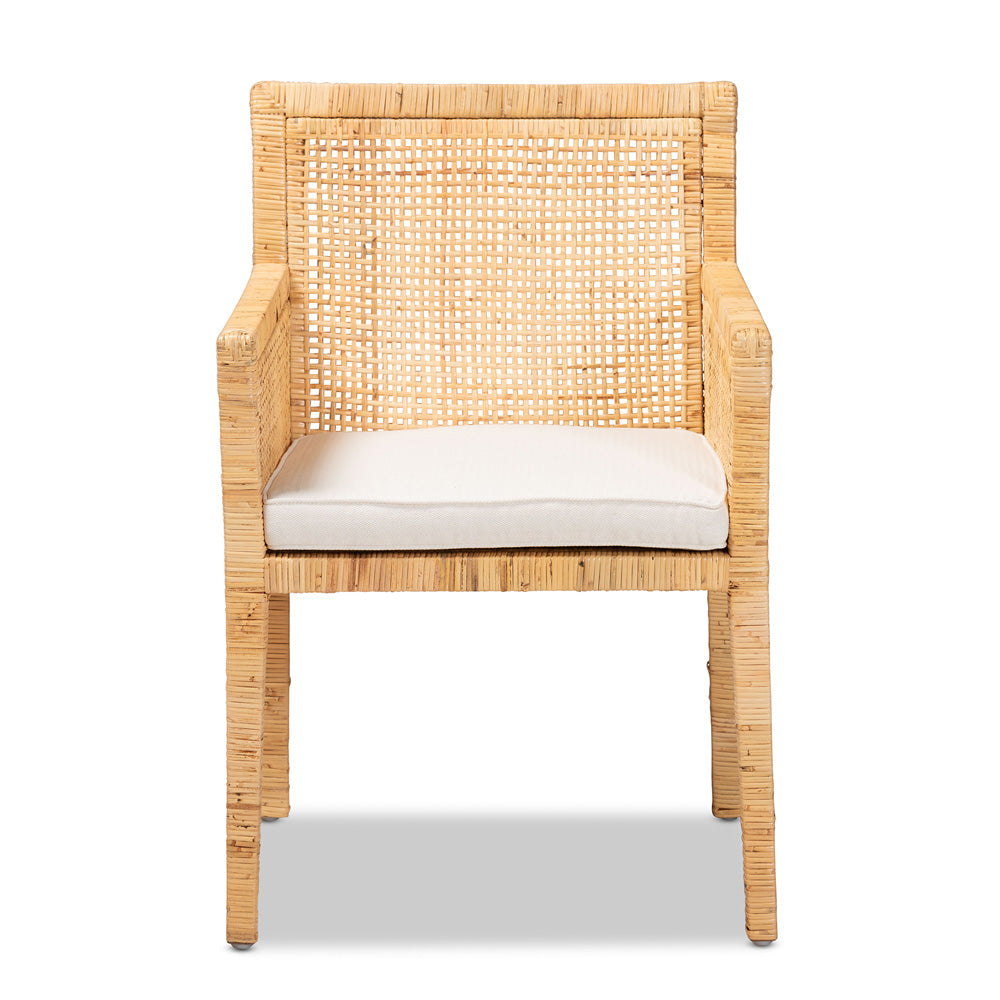 bali & pari - Karis Chair in Natural/White - Karis-Natural-DC view 2