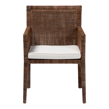 bali & pari - Karis Dining Chair in Antique Coffee - Karis-Coffee Antique-DC view 2