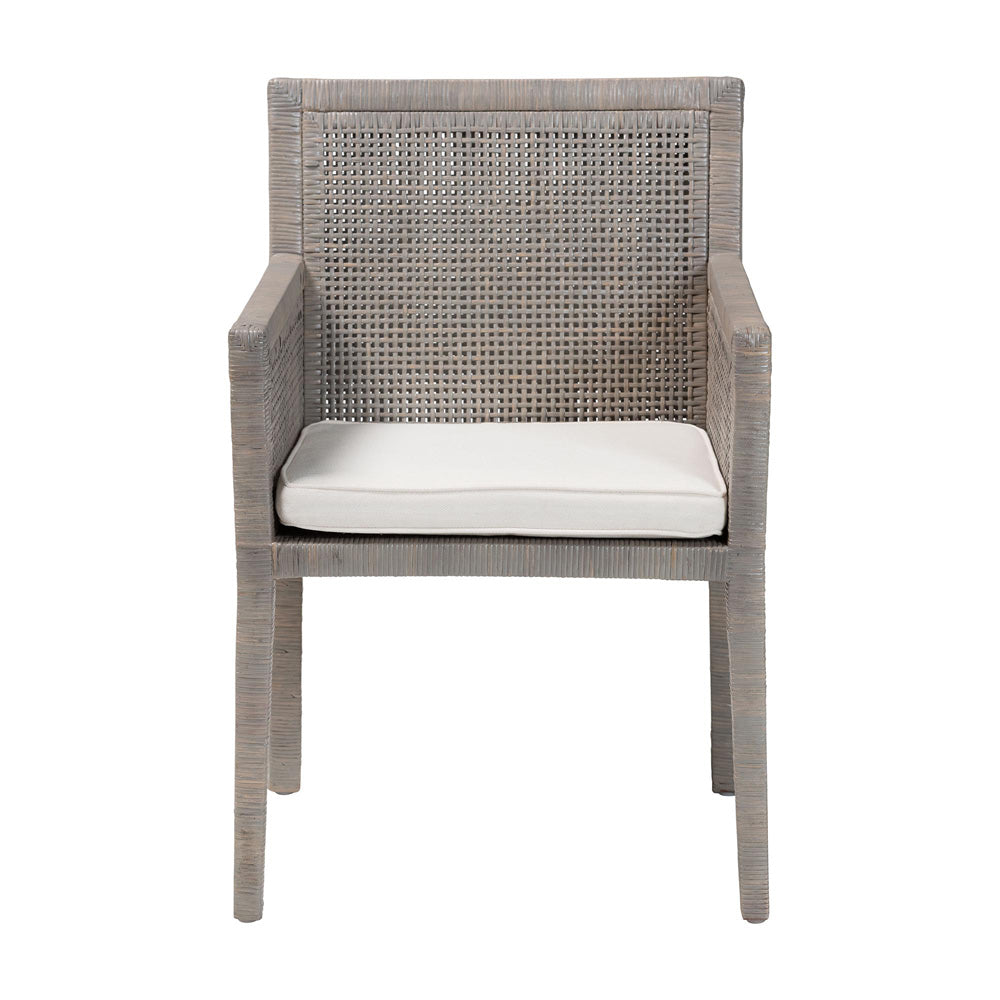 bali & pari - Karis Dining Chair in French Grey - Karis-French Grey-DC view 2