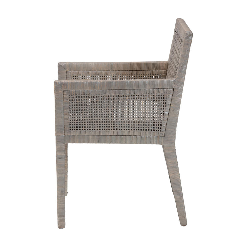 bali & pari - Karis Dining Chair in French Grey - Karis-French Grey-DC view 3