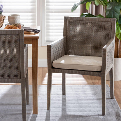bali & pari - Karis Dining Chair in French Grey - Karis-French Grey-DC view 8