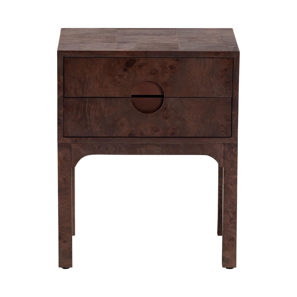 bali & pari - Kayla Nightstand in Dark Walnut - SVN-1152-Dark Walnut Op1-Kayla-NS view 3