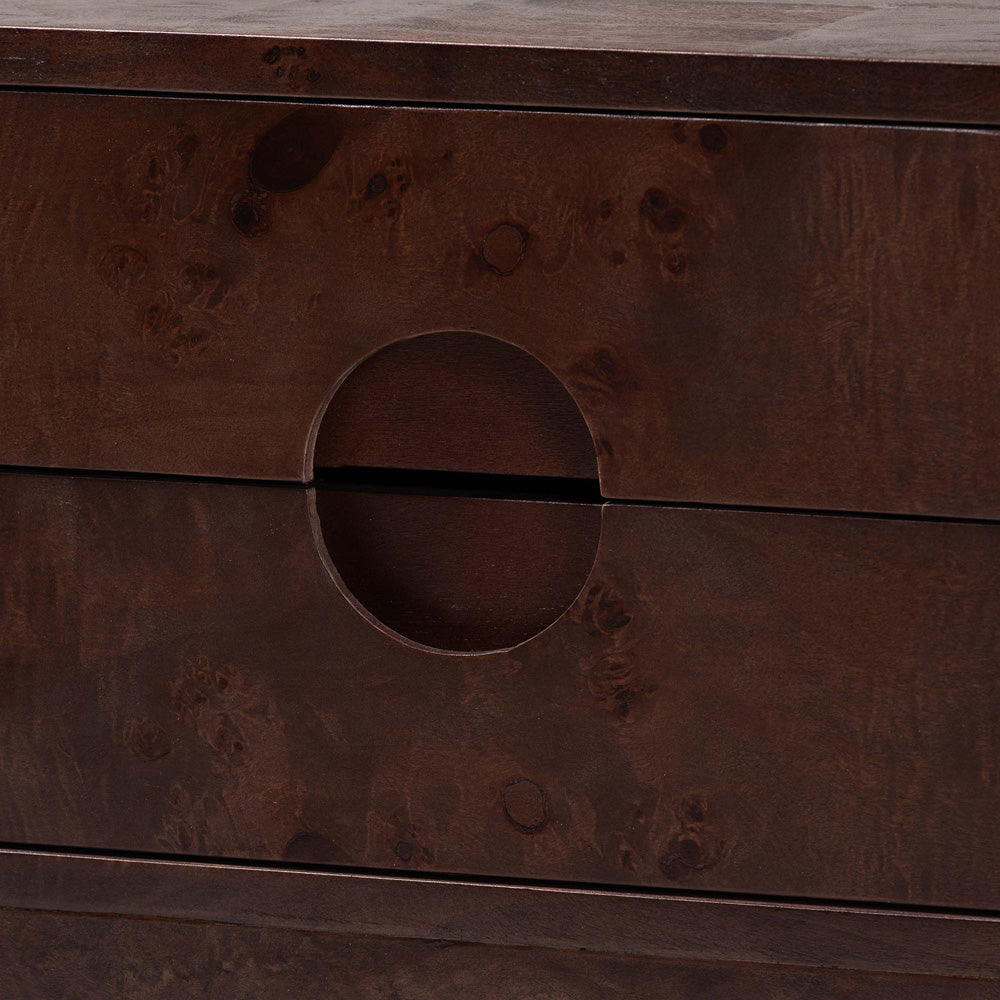 bali & pari - Kayla Nightstand in Dark Walnut - SVN-1152-Dark Walnut Op1-Kayla-NS view 5