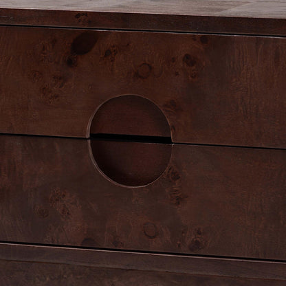 bali & pari - Kayla Nightstand in Dark Walnut - SVN-1152-Dark Walnut Op1-Kayla-NS view 5