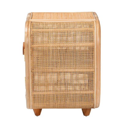 bali & pari - Keita Nightstand in Natural - WS062-B-Natural Rattan-NS view 4
