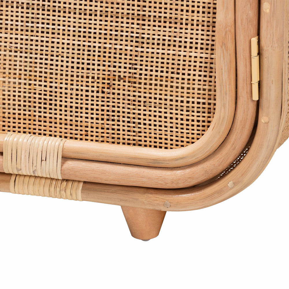 bali & pari - Keita Nightstand in Natural - WS062-B-Natural Rattan-NS view 6