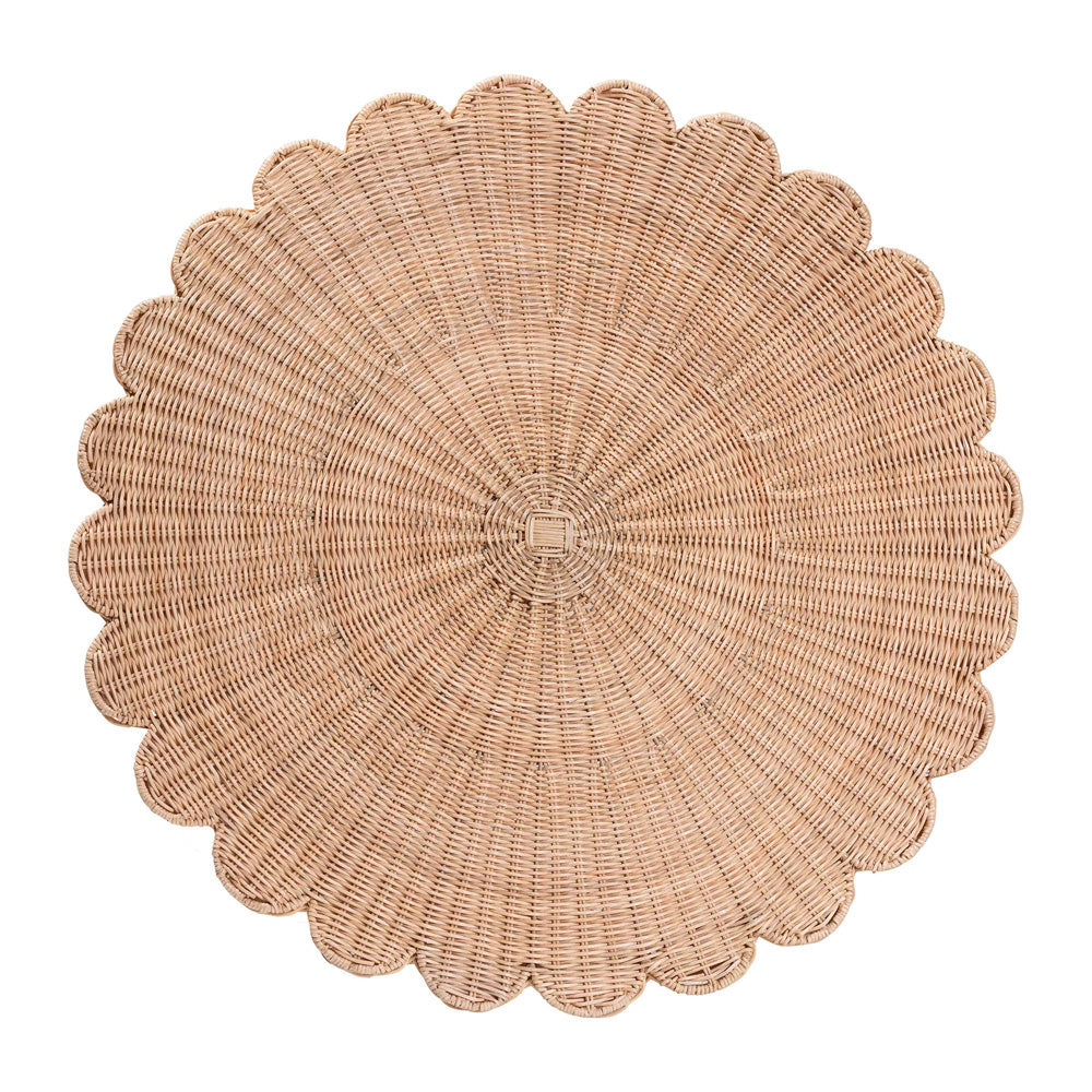 bali & pari - Kensley Coffee Table in Natural Brown - WS179-Natural Rattan-Coffee Table view 3