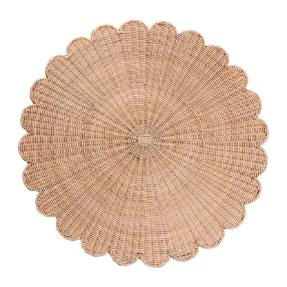 bali & pari - Kensley Coffee Table in Natural Brown - WS179-Natural Rattan-Coffee Table view 3