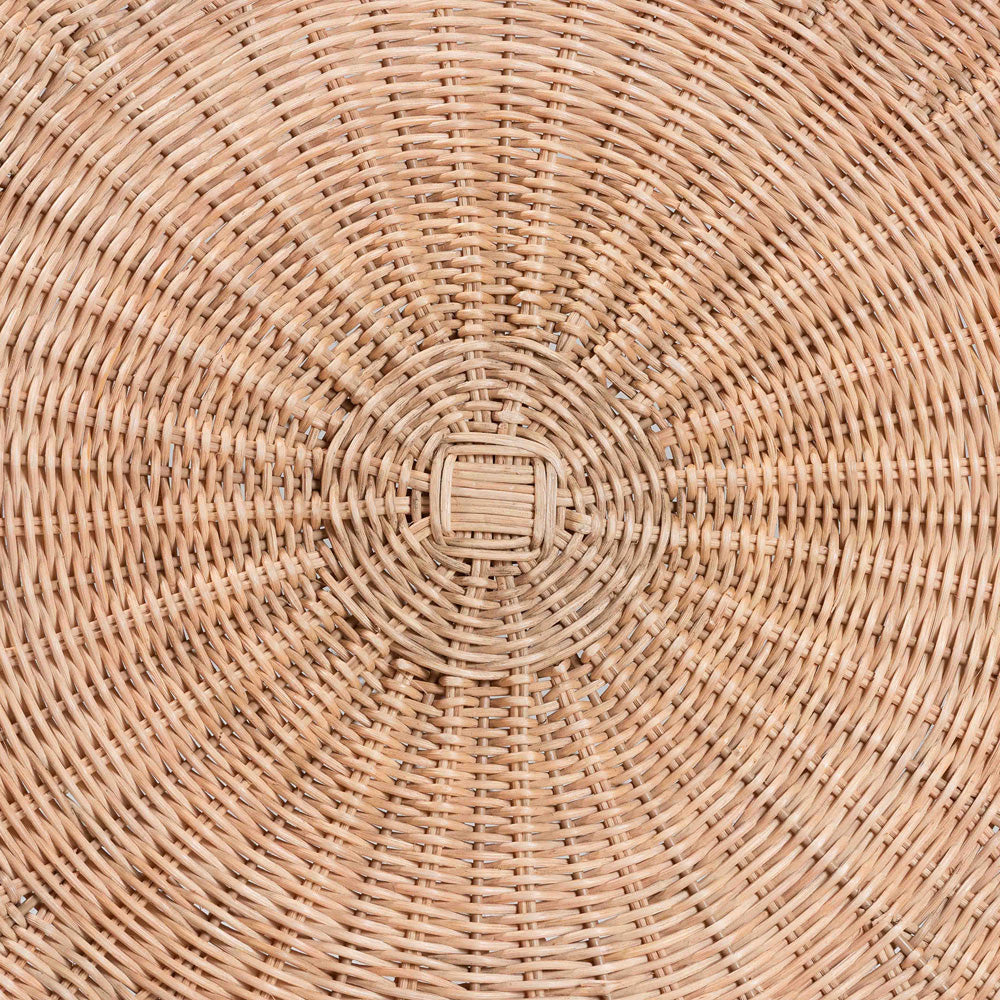 bali & pari - Kensley Coffee Table in Natural Brown - WS179-Natural Rattan-Coffee Table view 4