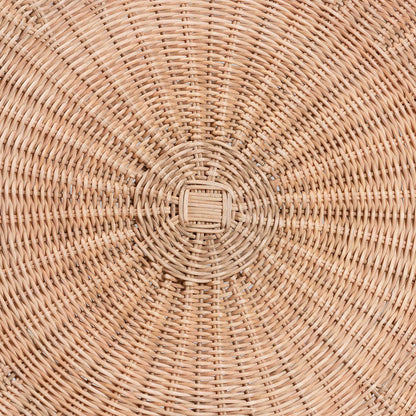 bali & pari - Kensley Coffee Table in Natural Brown - WS179-Natural Rattan-Coffee Table view 4