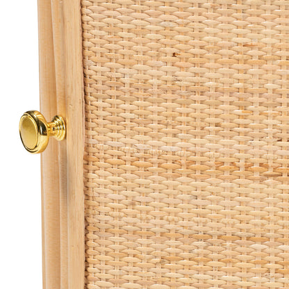 bali & pari - Kiara Nightstand in Natural - WS050-Natural Rattan-NS view 5