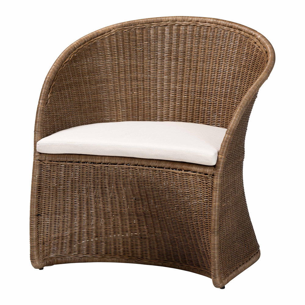 bali & pari - Kintamani Accent Chair in Greywashed Rattan - Kintamani-Grey/Rattan-CC view 1