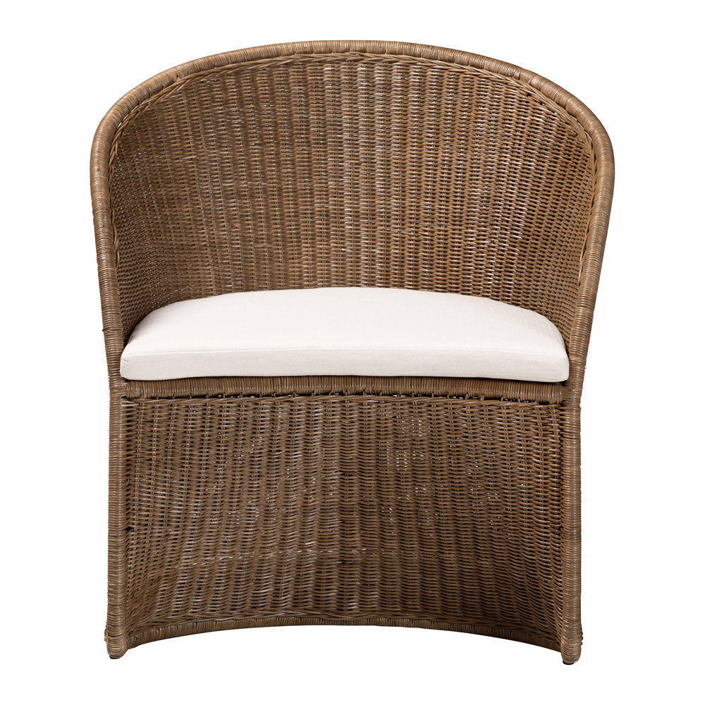 bali & pari - Kintamani Accent Chair in Greywashed Rattan - Kintamani-Grey/Rattan-CC view 2