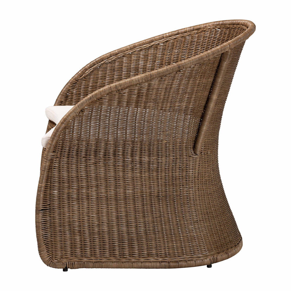 bali & pari - Kintamani Accent Chair in Greywashed Rattan - Kintamani-Grey/Rattan-CC view 3