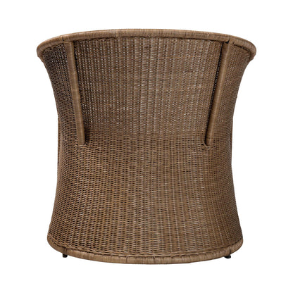 bali & pari - Kintamani Accent Chair in Greywashed Rattan - Kintamani-Grey/Rattan-CC view 4