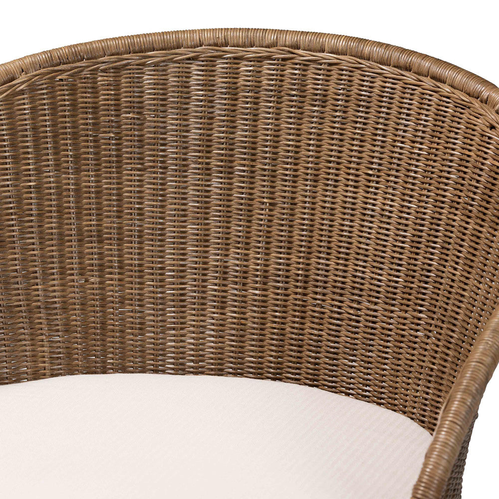 bali & pari - Kintamani Accent Chair in Greywashed Rattan - Kintamani-Grey/Rattan-CC view 5
