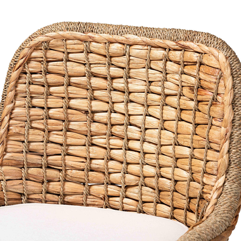 bali & pari - Kyle Counter Stool in White/Natural Brown - Kyle-Rattan-CS view 5