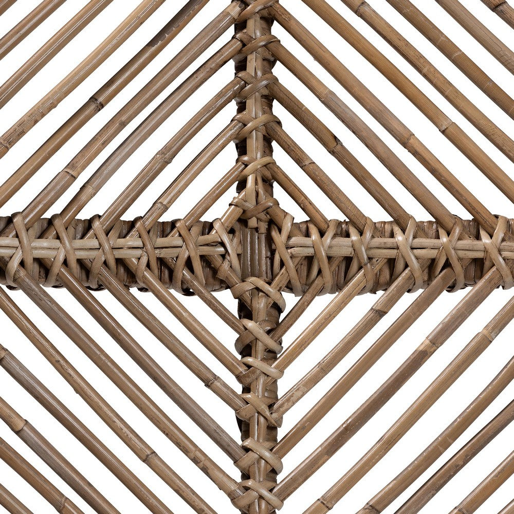 bali & pari - Laluna Dining Chair in Greywashed/White - Laluna-Grey Natural Rattan-DC view 7