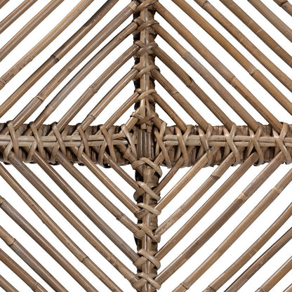 bali & pari - Laluna Dining Chair in Greywashed/White - Laluna-Grey Natural Rattan-DC view 7