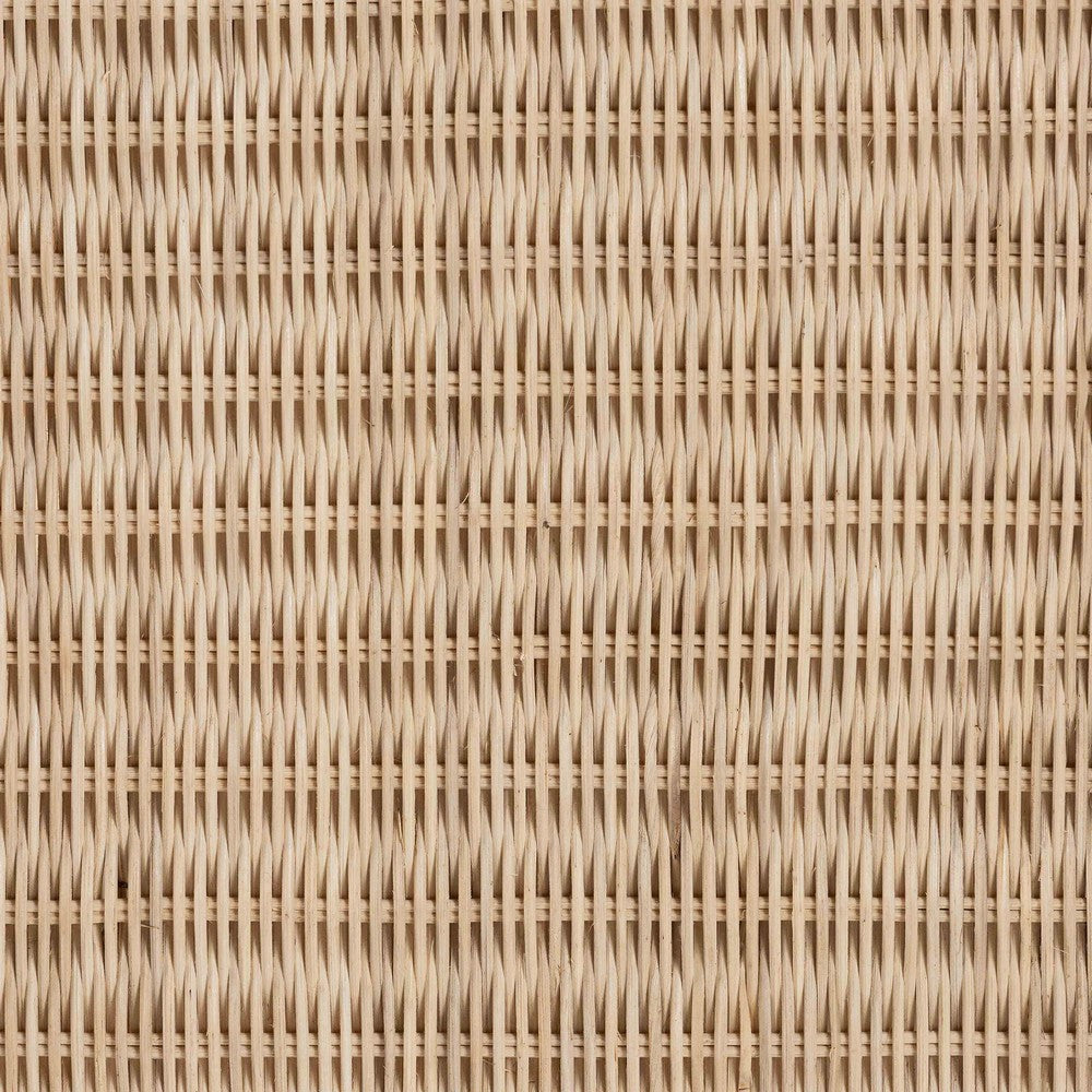 bali & pari - Lanica Console Table in Pale Brown - Braided Sun Bleached Ivory Rattan-Console Table view 8
