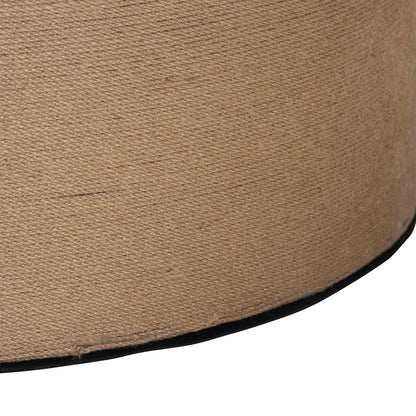 bali & pari - Lapis Coffee Table in Natural Brown - F248-FT9-Seagrass-Round-Coffee Table view 2