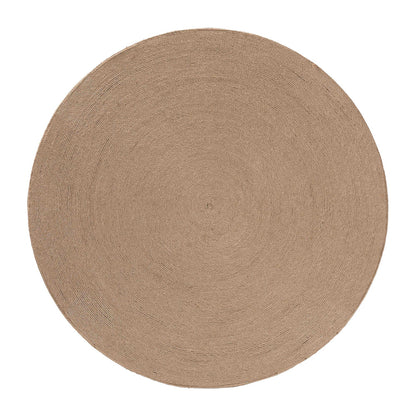 bali & pari - Lapis Coffee Table in Natural Brown - F248-FT9-Seagrass-Round-Coffee Table view 3