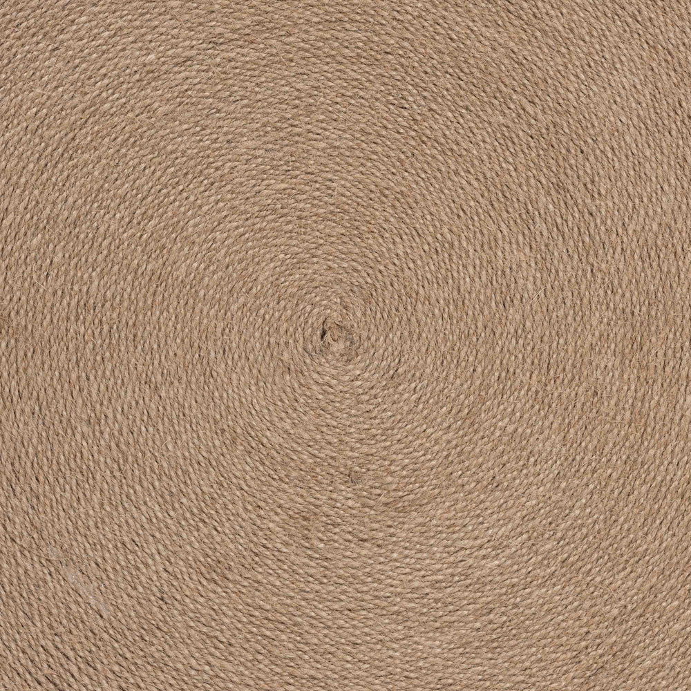 bali & pari - Lapis Coffee Table in Natural Brown - F248-FT9-Seagrass-Round-Coffee Table view 4