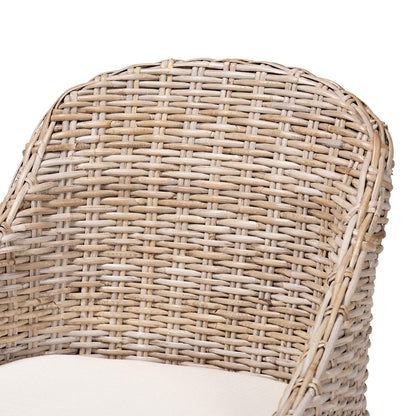 bali & pari - Lara Dining Chair in Kubu Grey/Rustic Taupe - MD-39209-Kubu Grey/Natural Rattan-DC view 5