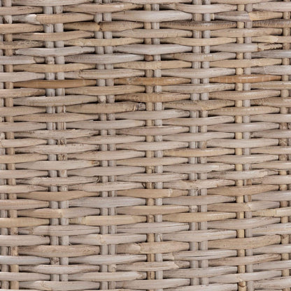 bali & pari - Lara Dining Chair in Kubu Grey/Rustic Taupe - MD-39209-Kubu Grey/Natural Rattan-DC view 7