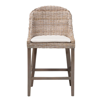 bali & pari - LaraCounter Stool in Greywashed/Grey - MD-39929-Dirgahayu Grey/NT Rattan-Cushion-CS view 2