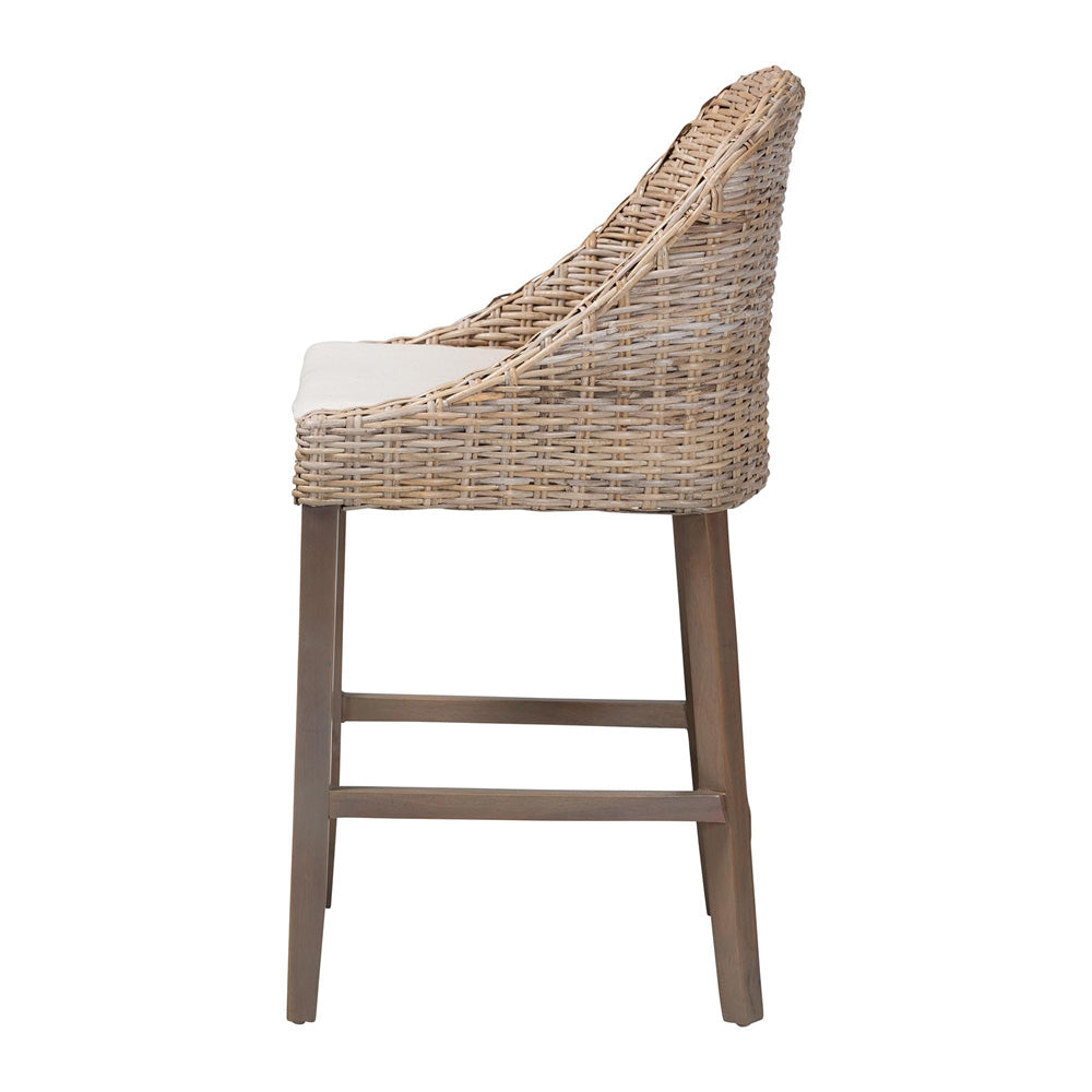 bali & pari - LaraCounter Stool in Greywashed/Grey - MD-39929-Dirgahayu Grey/NT Rattan-Cushion-CS view 3