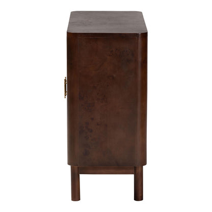 bali & pari - Latika Storage Cabinet in Dark Walnut - SVN-789-Dark Walnut-Blopy-Cabinet view 4