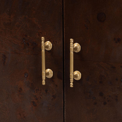 bali & pari - Latika Storage Cabinet in Dark Walnut - SVN-789-Dark Walnut-Blopy-Cabinet view 5