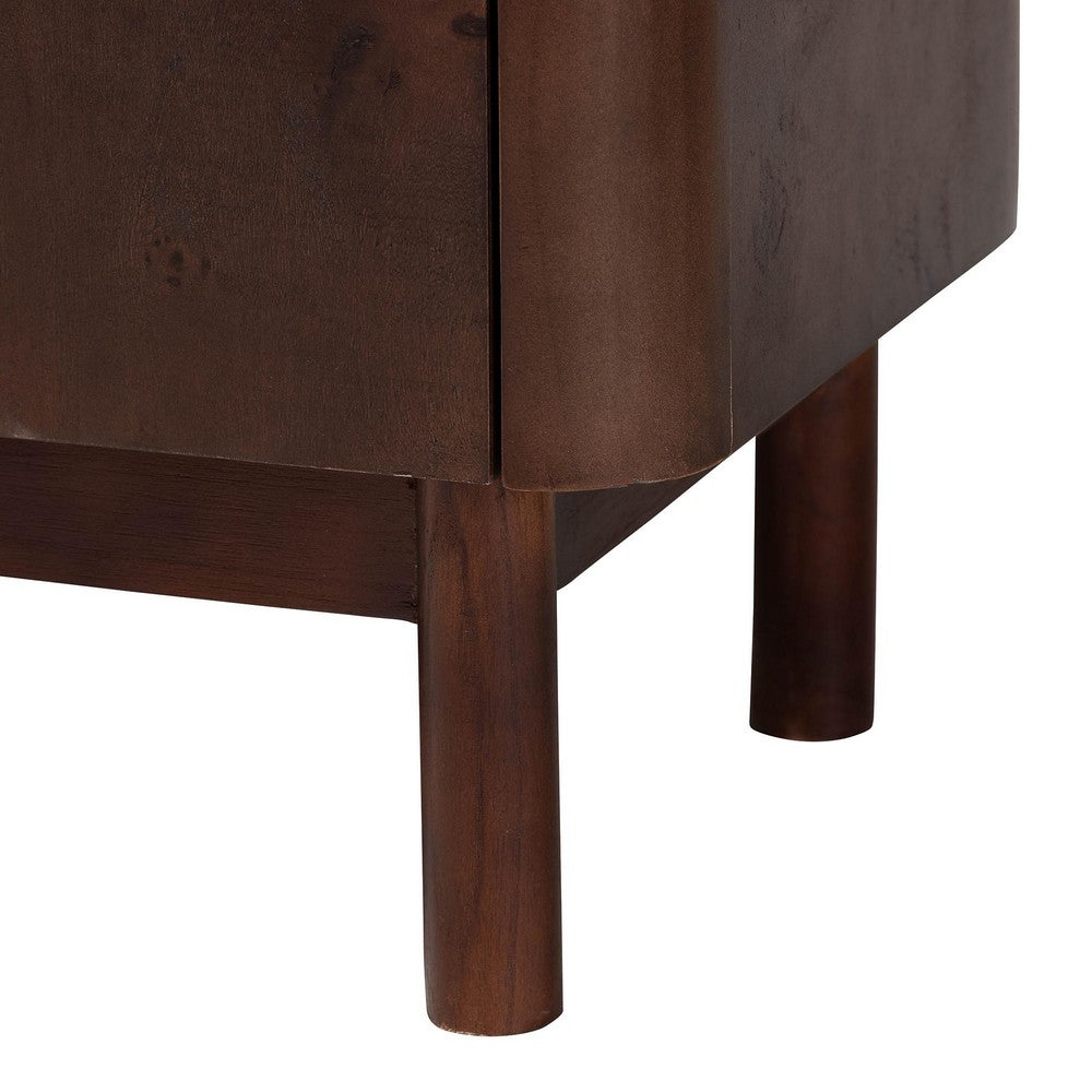 bali & pari - Latika Storage Cabinet in Dark Walnut - SVN-789-Dark Walnut-Blopy-Cabinet view 6