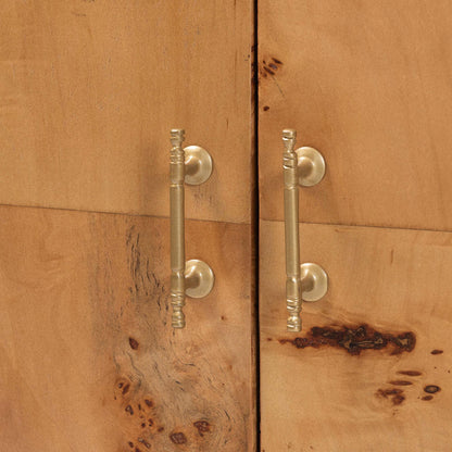 bali & pari - Latika Storage Cabinet in Mappa Burl - SVN-789-Natural Burl-Blopy-Cabinet view 5