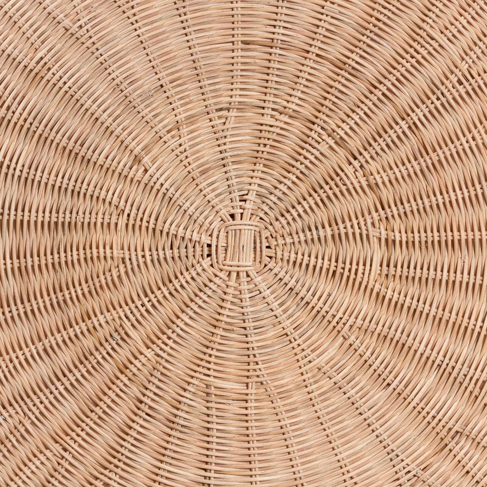 bali & pari - Latoya Coffee Table in Natural Brown - WS182-Natural Rattan-Coffee Table view 6