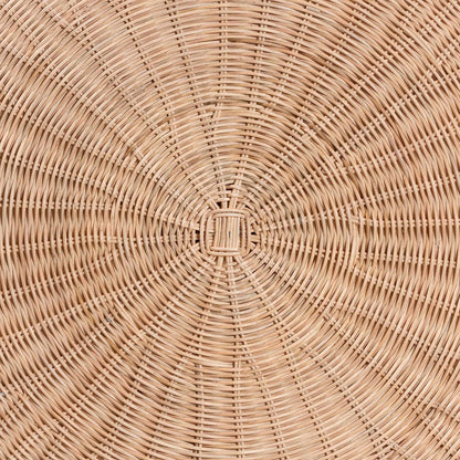 bali & pari - Latoya Coffee Table in Natural Brown - WS182-Natural Rattan-Coffee Table view 6