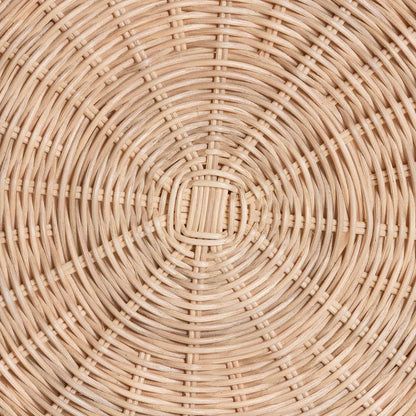 bali & pari  - Latoya End Table in Natural Brown - WS156/Smaller-Natural Rattan-ET view 6