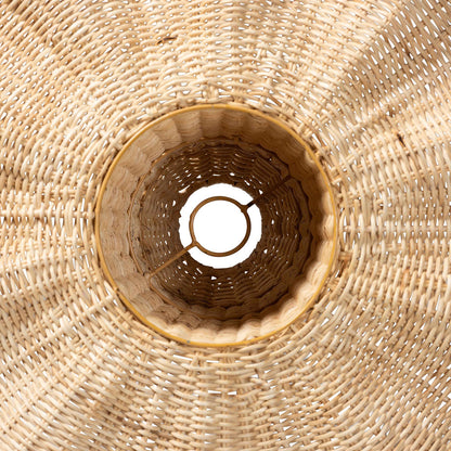 bali & pari - Lavada Lampshade in Natural  - S24-L04-Natural Rattan-Lampshade view 2