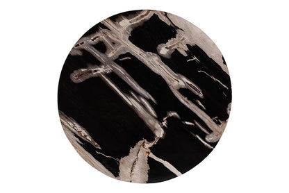 bali & pari - Lavanya End Table - J2820S-PW-16PCDT-Blk/Cream/Antique Wood-ET view 4