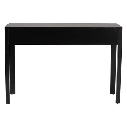 bali & pari - Leah Console Table in Black - Leah-Black-Wooden-3DRW-Console Table view 5