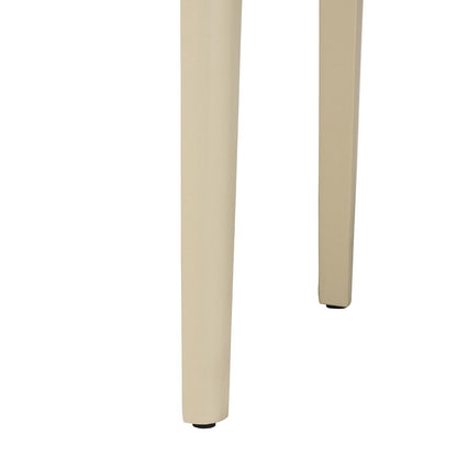 bali & pari - Leeba Console Table in Beige - Leeba-Beige-Wooden-3DRW-Console Table view 7