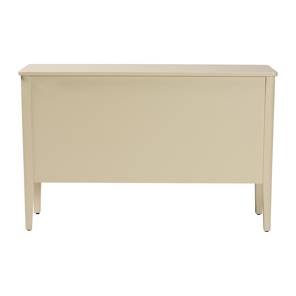 bali & pari - Leeba Sideboard in Beige - Leeba-Beige-Wooden-3DR-Sideboard view 5