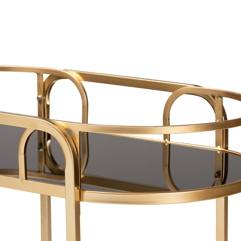 bali & pari - Leighton Cart in Gold - JY21A019-Gold-Cart view 4
