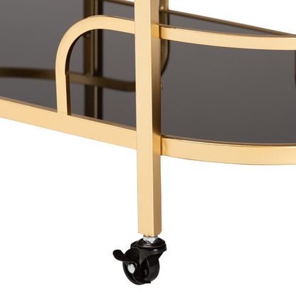 bali & pari - Leighton Cart in Gold - JY21A019-Gold-Cart view 5